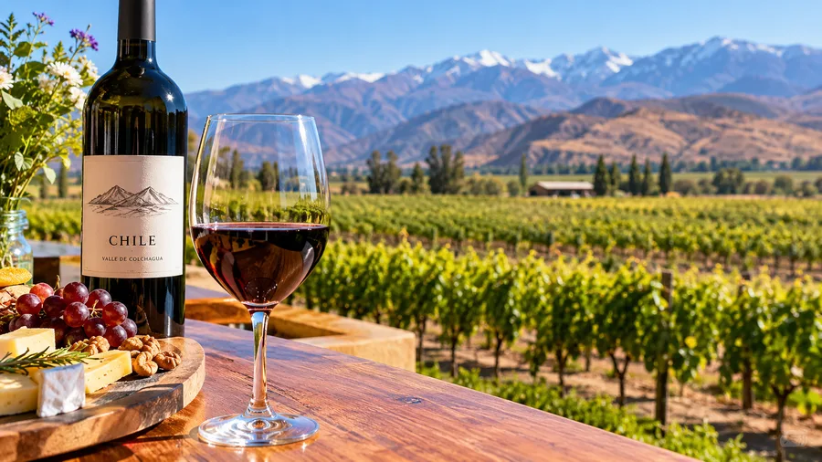 Regioni vinicole del Cile vicino a Santiago: Valli e itinerario